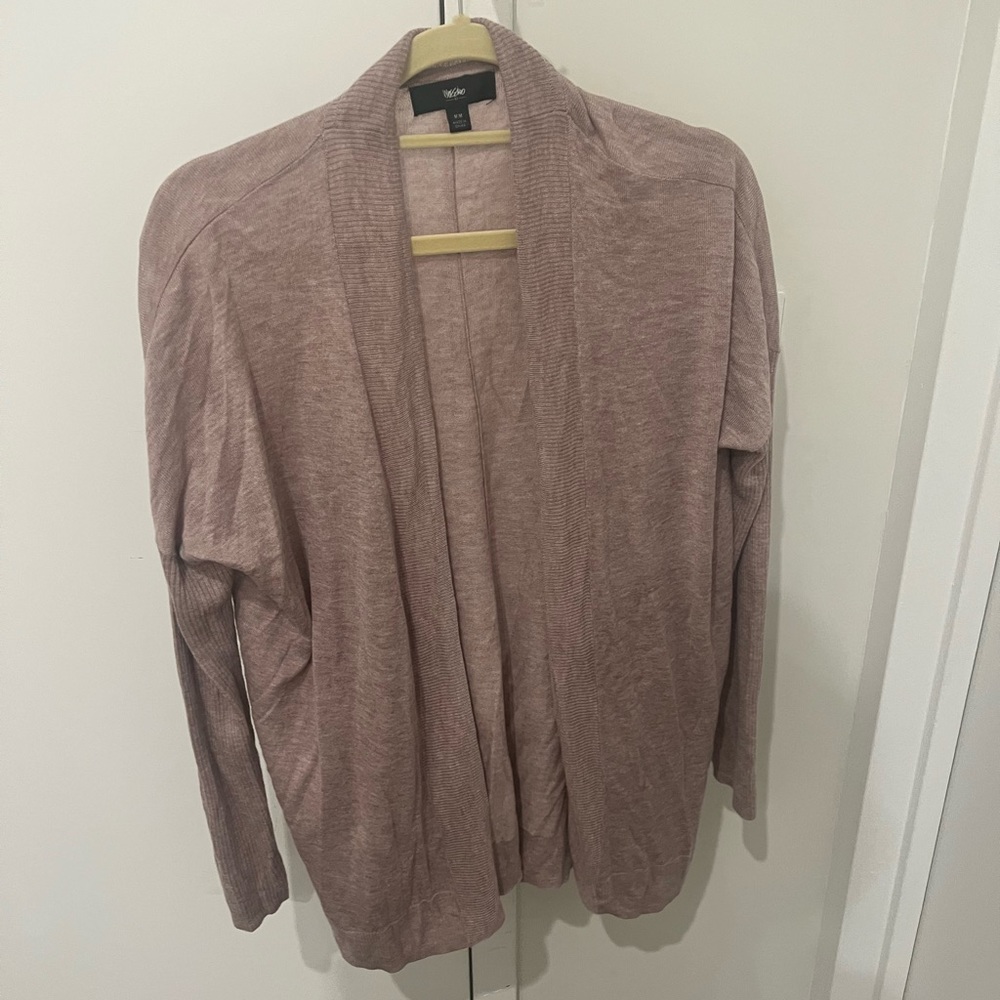 Mossimo Pale Pink Cardigan Size M